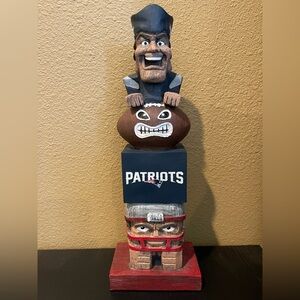 New England Patriots NFL Collectible Tiki Totem